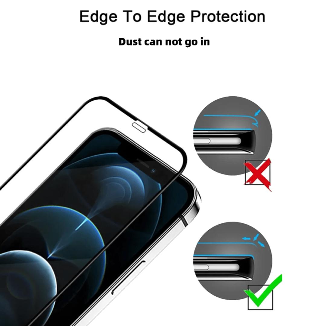 5PCS Anti-Fall Screen Protection Tempered Film Compatible With iPhone17,16,15,14,13,12,11, Xs, X,  Explosion-Proof Shatterproof Scratch Proof And Waterproof Glass Phone Toughened Film