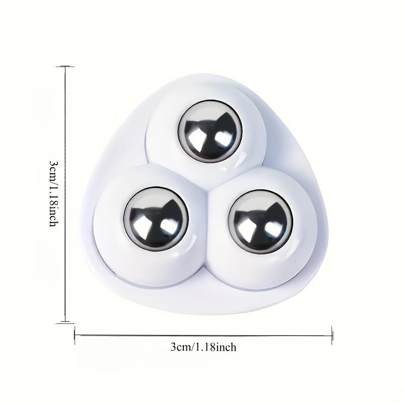 20 self-adhesive rotating casters, rotating 360 °, with stainless steel bearings. Quiet and durable, with thick base, suitable for furniture, cabinets and storage boxes, available in white and black