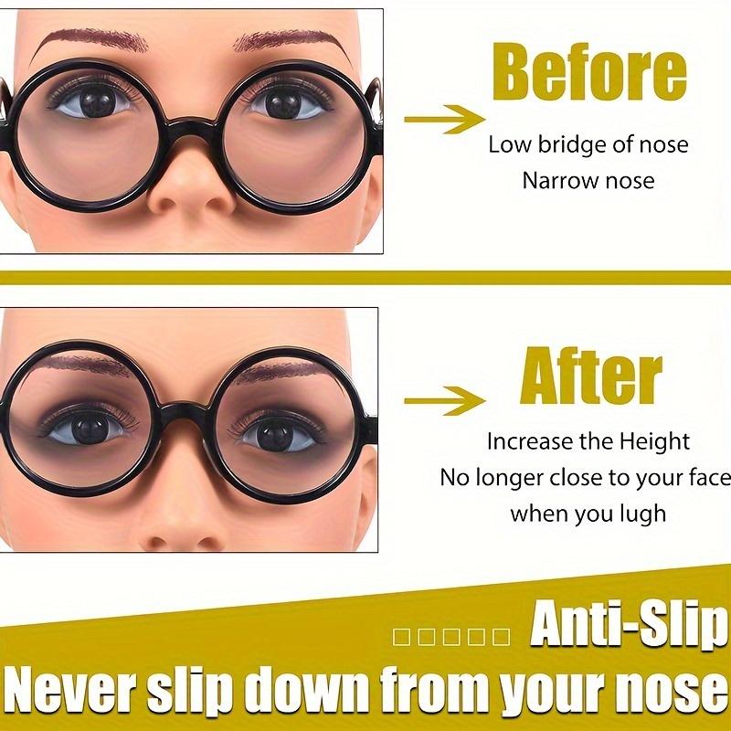 Unisex 10-Pack Soft Silicone Butterfly Nose Pads - Self-Adhesive Air Cushion, Easy-to-Attach, Comfortable Accessories for Everyday Eyewear