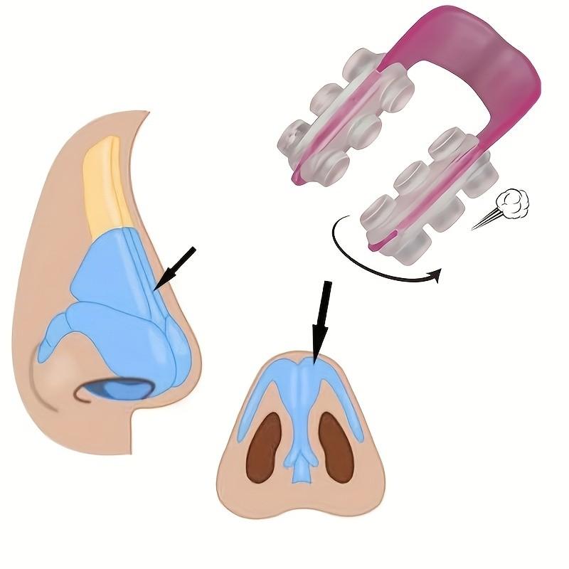 2-Pack Nose Shaper Clips, Nose Lifter & Slimming Tool, Pain-Free Nose Straightener, Beauty Accessories for Perfect Nose Shape, Slimmer Nose Profile