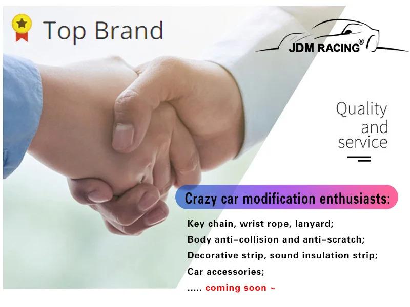 JDM Racing New Handle Hand Strap Heart Ring Styling Drift Charm Strap Drift Auto Accessories Car Strap Front and Rear Bumper Dec Automotive Decoration Automotive Decorative Accessories Aesthetic Car Accessory