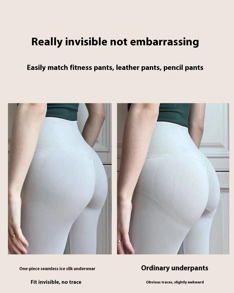 Women's Solid Color Seamless Knicker, Minimalist Breathable Comfortable Minimalist Pastel Panty for Daily Wear, Women's Underwear for All Seasons, Womenswear, Soft Panties, Daily Casual Underwear, Casual Elegant Underwear  Plus Size thongs