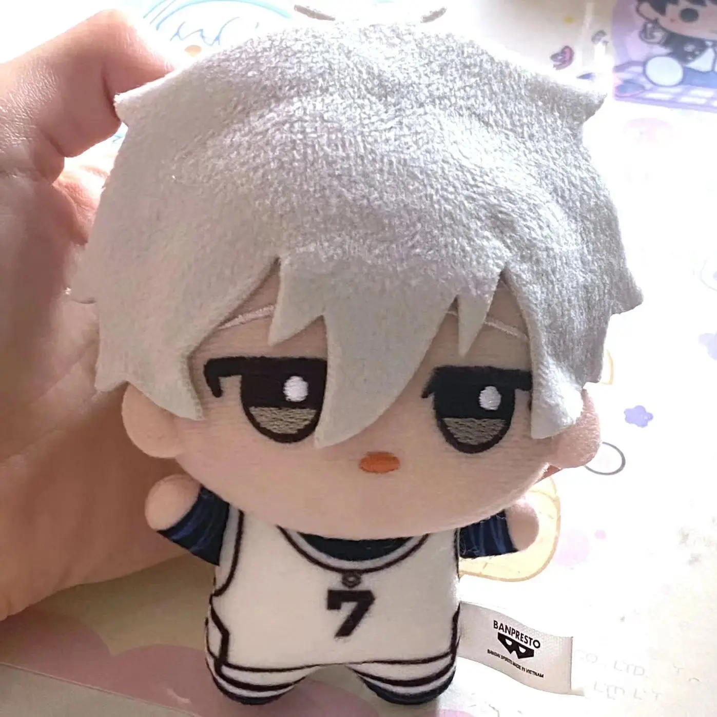 2026 New hot item 10cm Blue Lock Plush Keychain Nagi Seishiro Stuffed Plushies Bag Pendant Itoshi Sae Mikage Reo Kawaii Plush Doll Toy Gift