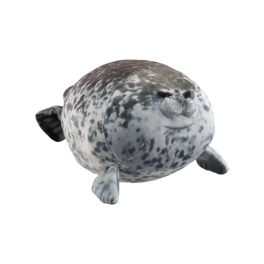 Cute Fat Seal Plush Toy 20/30cm, Soft Fluffy Stuffed Sea‑Lion Doll, Comfortable Sleeping Pillow Cushion, Adorable Home Decor Gift for Kids and Lovers