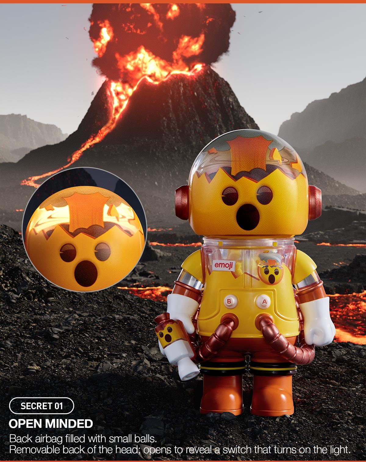 POP MART MEGA SPACE MOLLY 100% × emoji? Series POP MART MEGA SPACE MOLLY 100% × emoji? Series