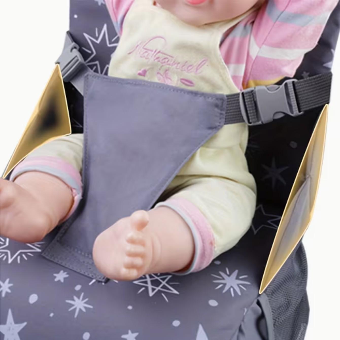 Multifunctional Large Capacity Shoulder Bag for Moms, Portable Travel Bag with Baby Seat Function, Table Chair Option