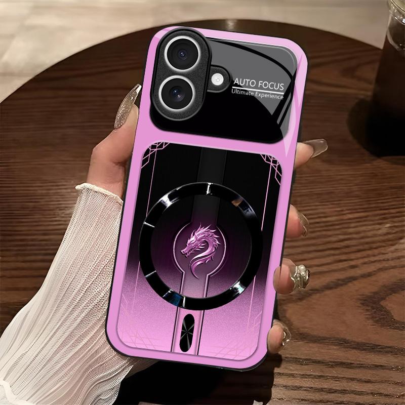 Suitable for [iPhone 17] high-end phone case🥰，available in a variety of colors，features magnetic attachment; the design is sophisticated and minimalist YM99