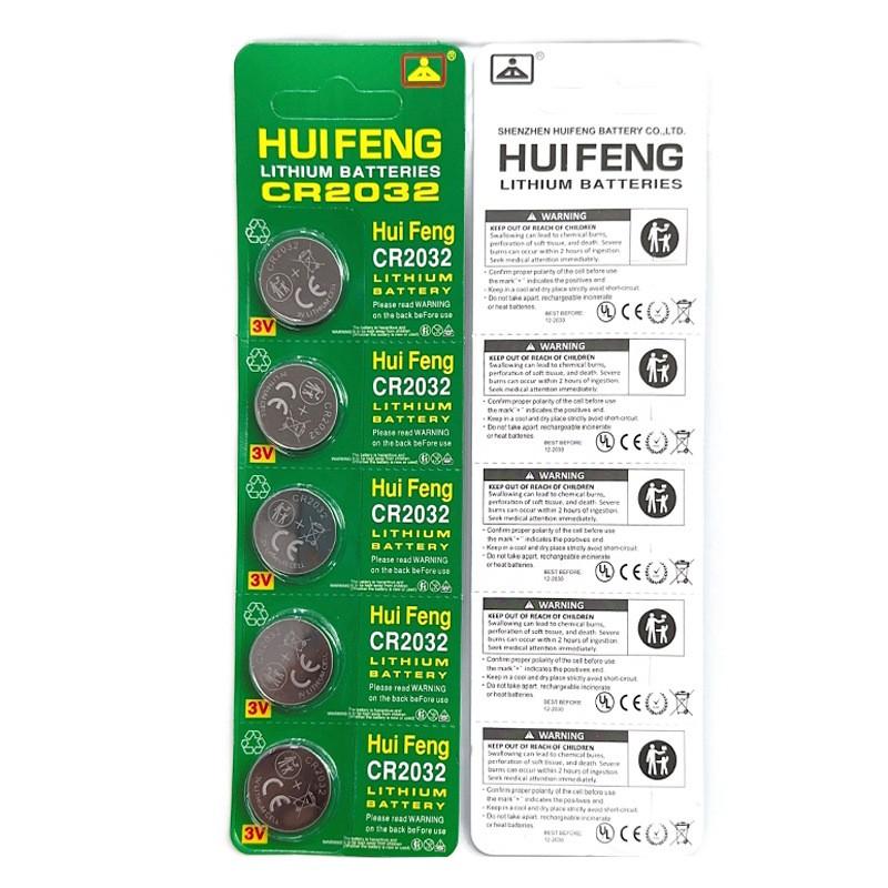 Cr2032 Button Battery for Remote Control, Candle Light Base, Toy, 3v Lithium Manganese Battery, Essential Electronics Replacement