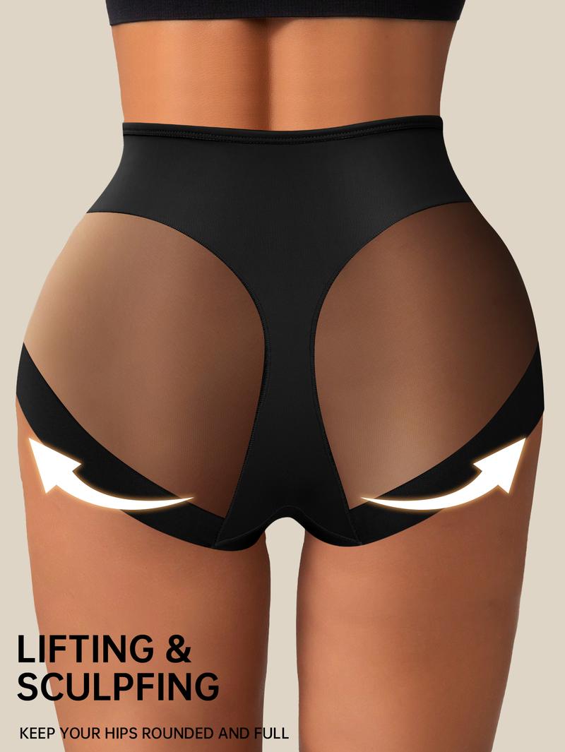 QUASTI 3 Pieces Mid-Rise Sexy Mesh Splicing Contrast Women's Thongs,Smooth Ice Silk Soft and Comfortable Material,Mix Colors Hip Lifting Elastic Sexy LadiesBriefs Thongs,S-XXL,Homecoming Season Gifts