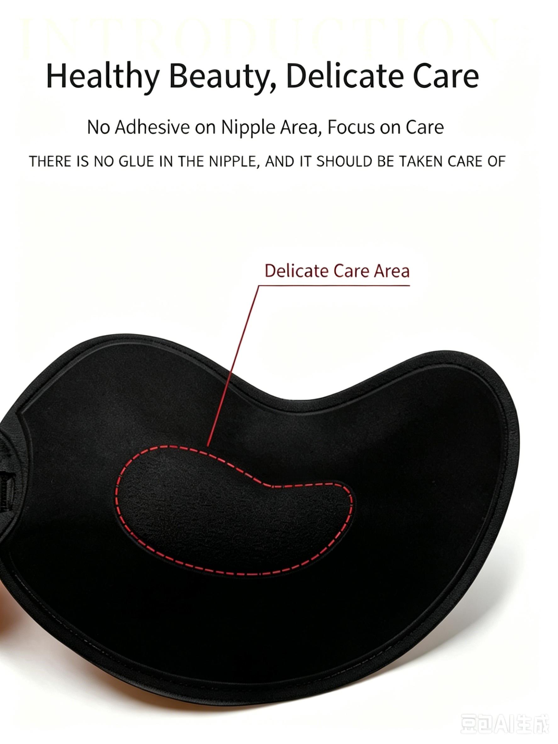 Women's Sexy Silicone Bra Pads Inserts, Bra Padding, Invisible Underwire Free Bras, Lifts & Shapes Breast, Breathable Thin Design, Ideal for Daily Wear
