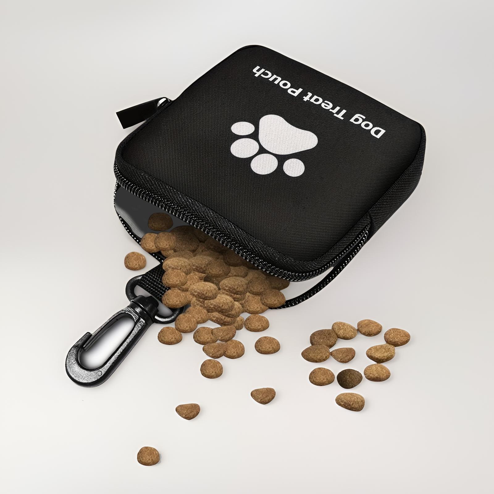 Pocket-sized dog food bag | One clip and go, clean and tidy! Ideal for daily training and as a reward bag for dogs