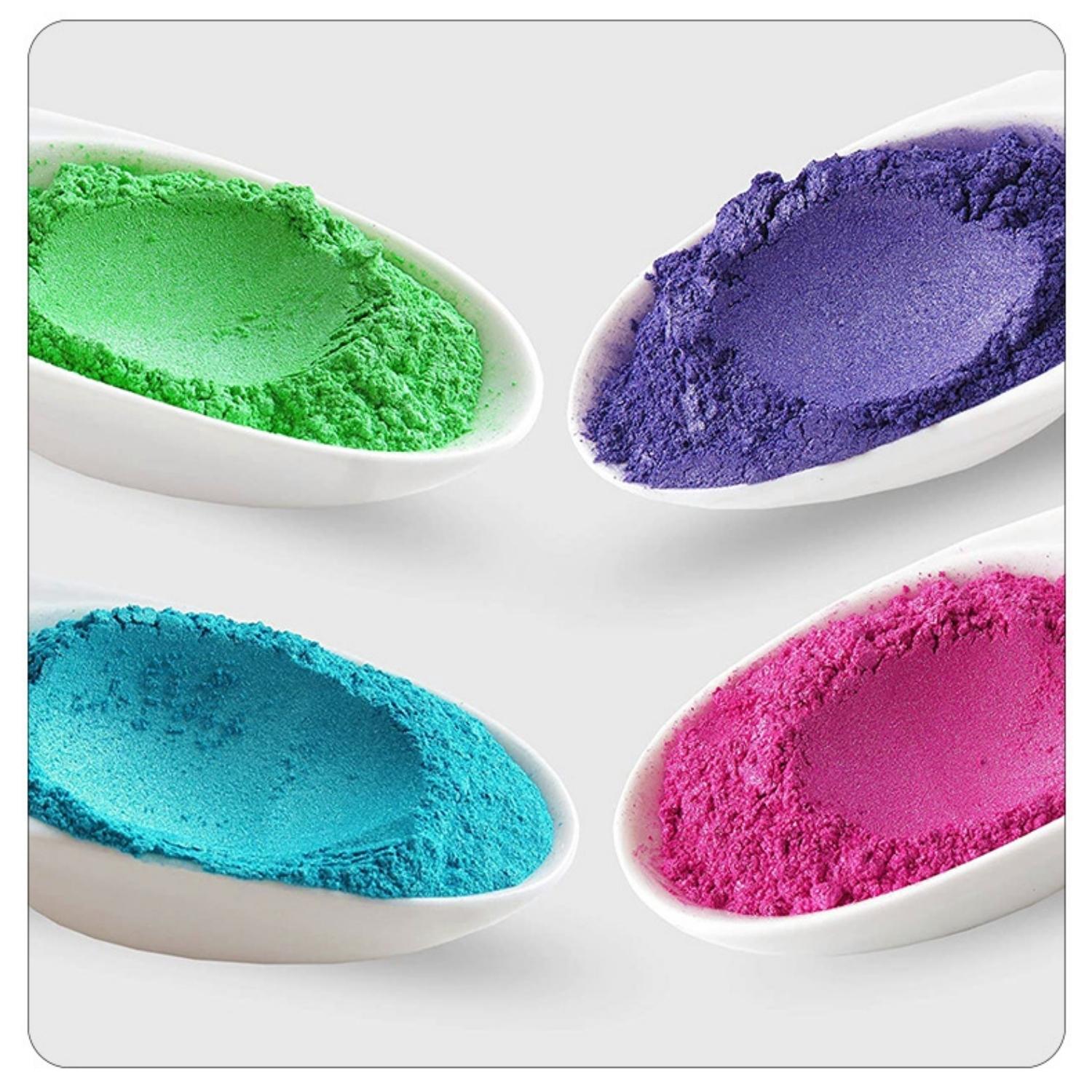 1PC  Mica Powder 100g Jar for Epoxy Resin, Glitter Metallic Effect Dye Pigments Epoxy Resin Art Pigments For DIY Arts And Crafts, Candle Making Dyes, Epoxy Resins, Paints, Slime, Silicone Molds, Jewelry Forging, Fluid Painting Toning Pigments