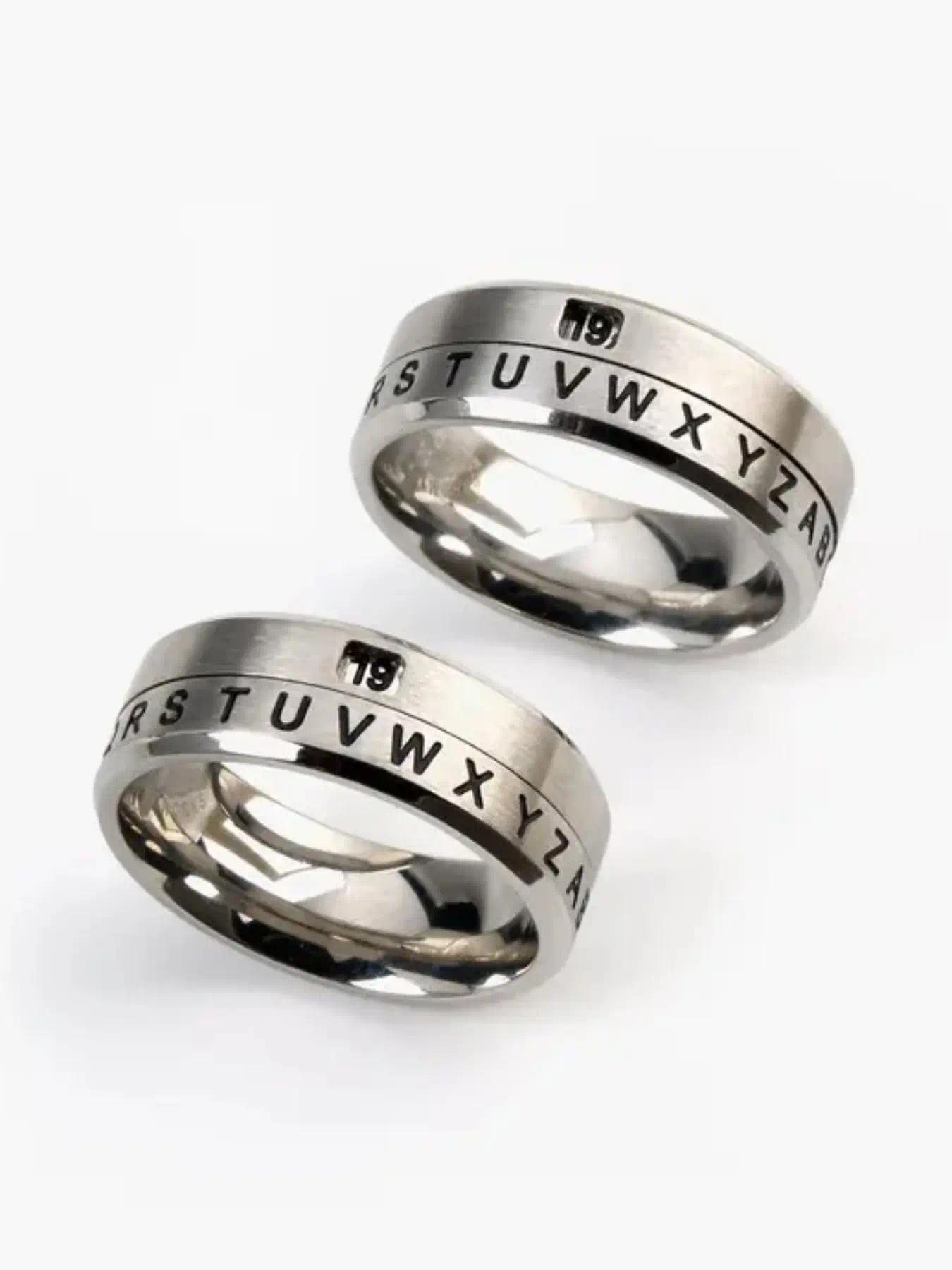 Technological Gadgets Gear Time Fidgit Spinner Man Emo Robot Knuckles For Men Fight Thumb Ring Stainless Steel Charm Jewelry