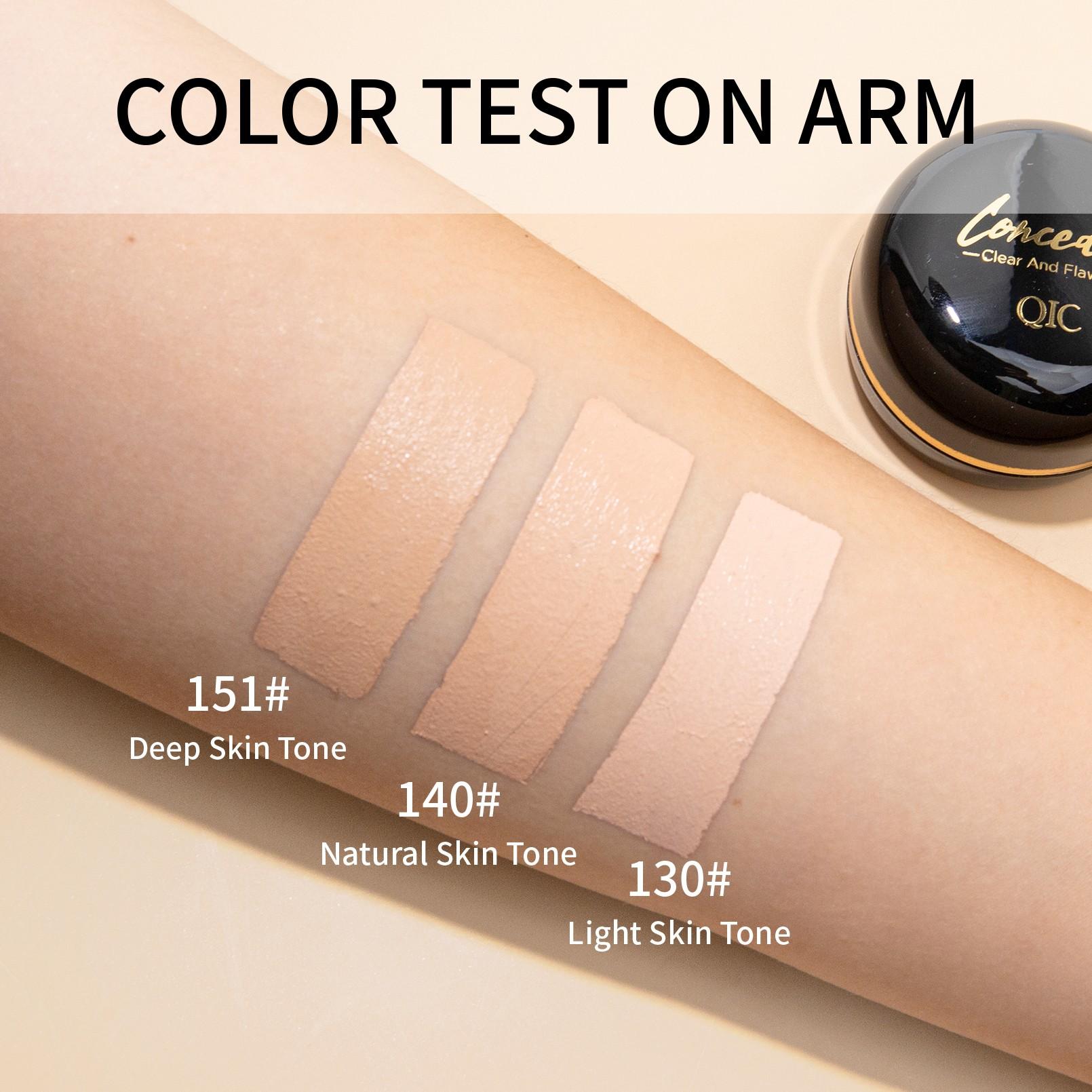 1PC Concealer, Natural Color Correcting Concealer for Women, Full Coverage Makeup for Face, Eye, Body, Nourishing Makeup for a More Even Complexion