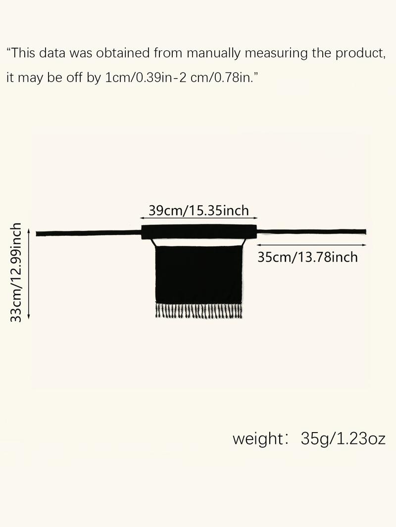 Women's Plain Beaded Fringe Mask with Elastic Band, Daily Use Headscarf, Sparkling Casual Hijab, Niqab, 1pc Ladies Face Covering