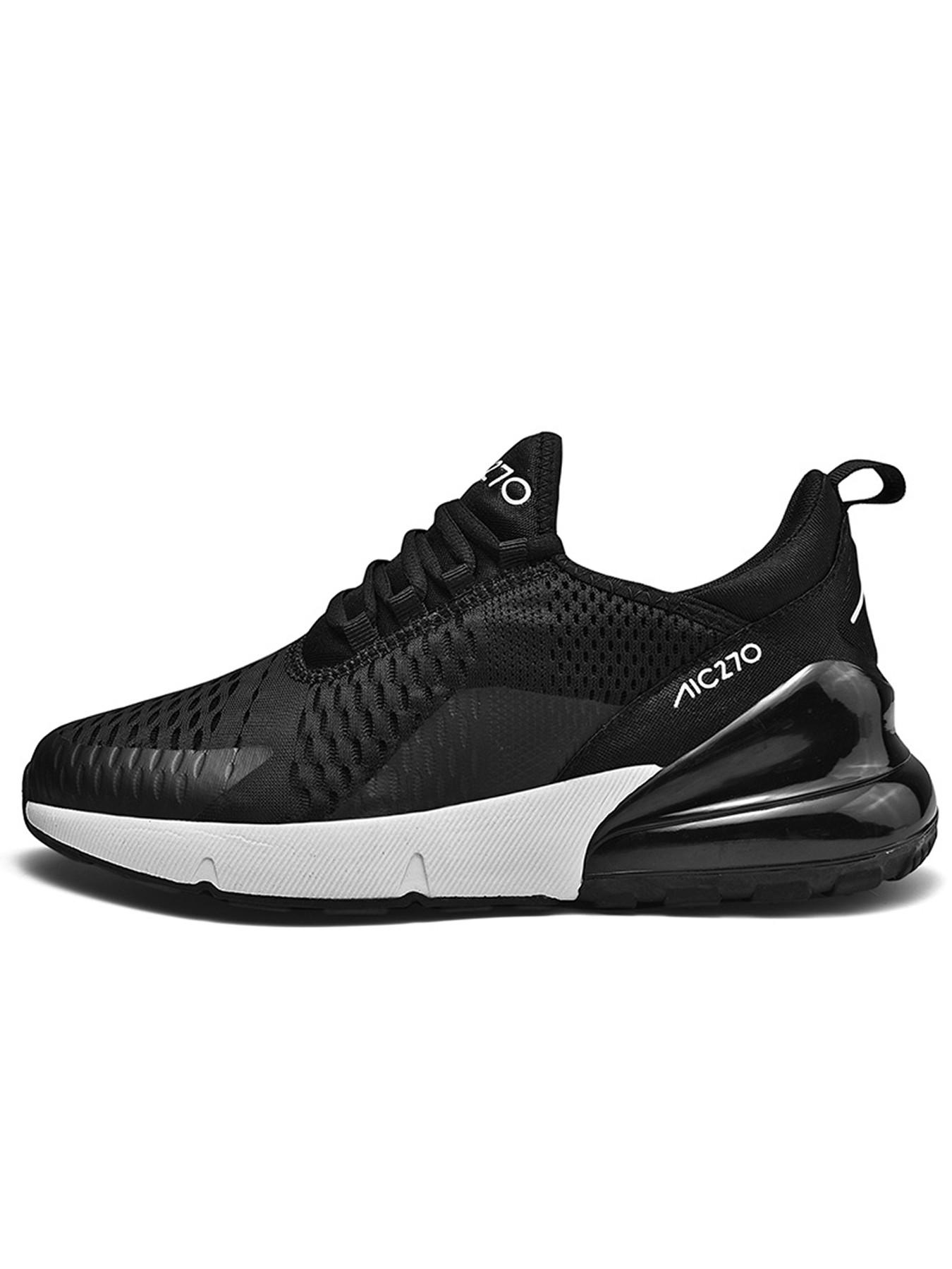 Men's Lightweight Breathable Mesh Running Shoes, Sporty Style Gym Outdoor Sneakers, Comfortable All Season Athletic Footwear, Runner Athletic Shoe