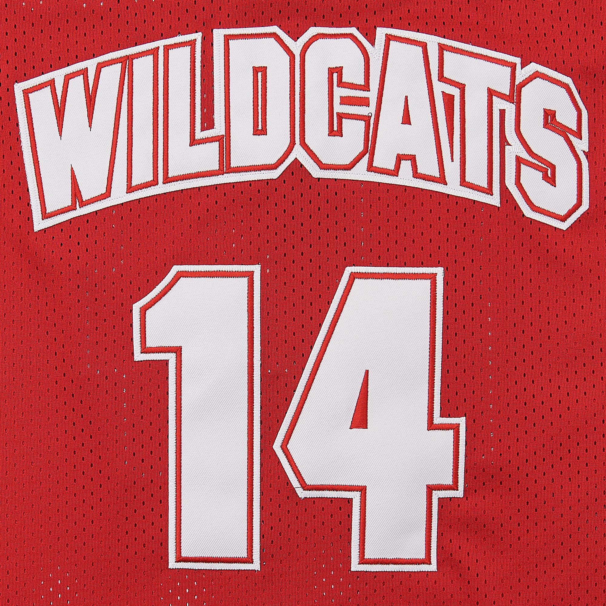 Wildcats #14 Troy Bolton High School Basketball Jersey,Stitched S-2XL,Gift for Game Day, Greenish