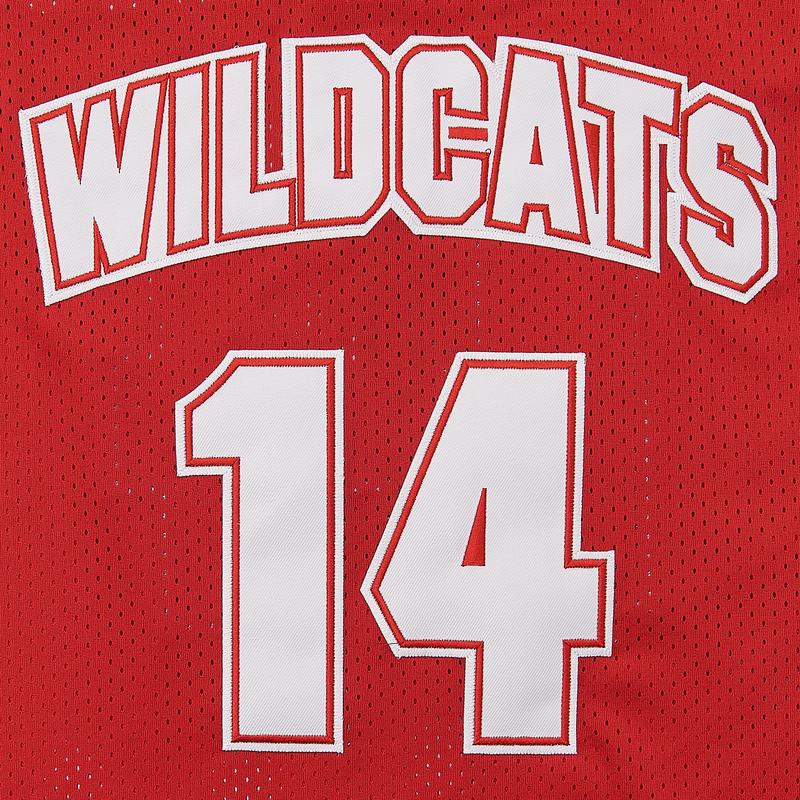 Wildcats #14 Troy Bolton High School Basketball Jersey,Stitched S-2XL,Gift for Game Day