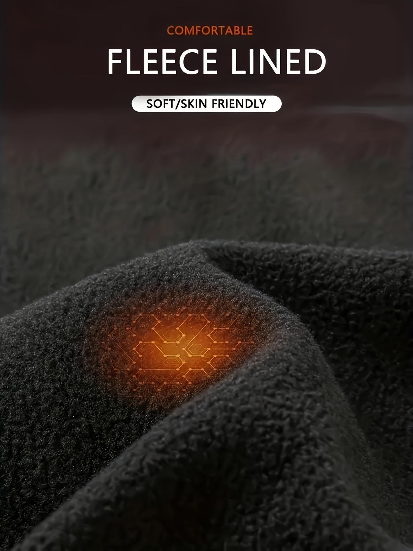 3-Pack Men’s Thermal Base Layer Tops – Fleece-Lined Compression Sports Top Shirts with “Bull” Print, Warm Stretch Fabric for Winter Running, Skiing, Hiking, Outdoor Training & Cold-Weather Workout Layering