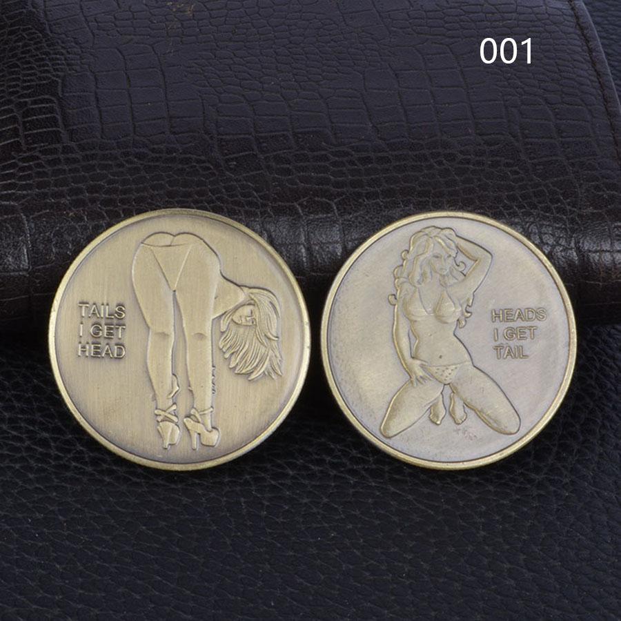 New Creative Sexy Lady Coin Silver Color Memorial Coin, Ancient Copper Goddess, Alternative Valentine's Day Gift