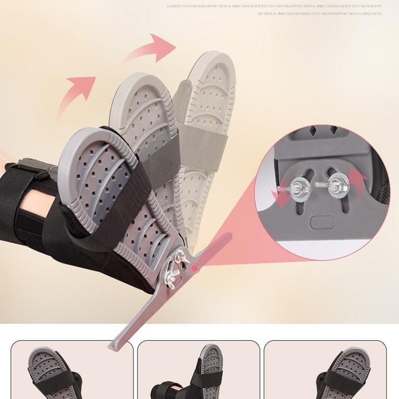 Adjustable Ankle and Calf Brace, Ankle Protective Compression for Adults and Kids, Effective Support for Sprains and Fractures, Prevents Ankle Rolling and Inversion