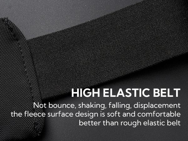 WATERFLY Running Belt Fanny Pack: Slim Breathable 4 Pocket Waist Bag for Men Women Sport Workout Exercise Fitness Phone Holder - Runner Marathon Jogging Waistband Fits ALL Phones SpringStatements