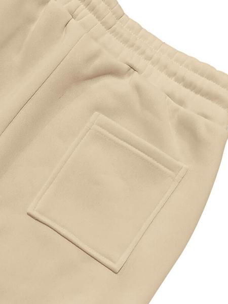 Men's Fleece Tracksuit Set - Half - Zip Mock Neck Top, Cargo Joggers, Ribbed Trim, Athletic Fit. Designed for All - Day Warmth in Winter & Casual Settings, Suitable for Outdoor Workouts, Urban Commutes & Lazy Sundays. A Must - Have for Modern Men Seeking