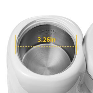 Baby Food Maker 4-in-1: Steamer Blender Warmer & Defroster | Baby Food Processor with Vegetable Chopper & Meat Grinder | BPA Free, Dishwasher Safe electric machine Gift BFM001