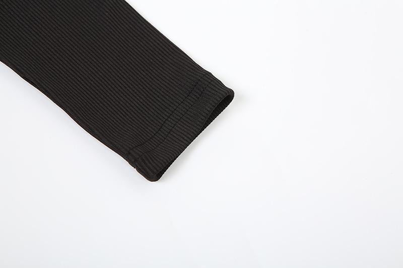 DOUCIU Autumn French Intellectual Elegance Commuting Casual Versatile Simple Women's Thin Contrast Color Button Cardigan Long-Sleeved Top & Trousers Two-Piece Set, Lady, Pants Suit