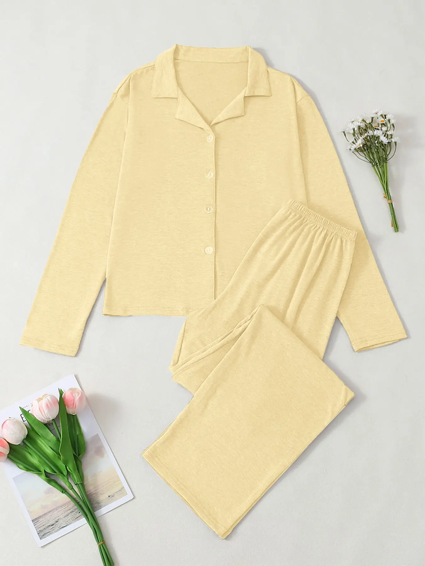 Bright yellow