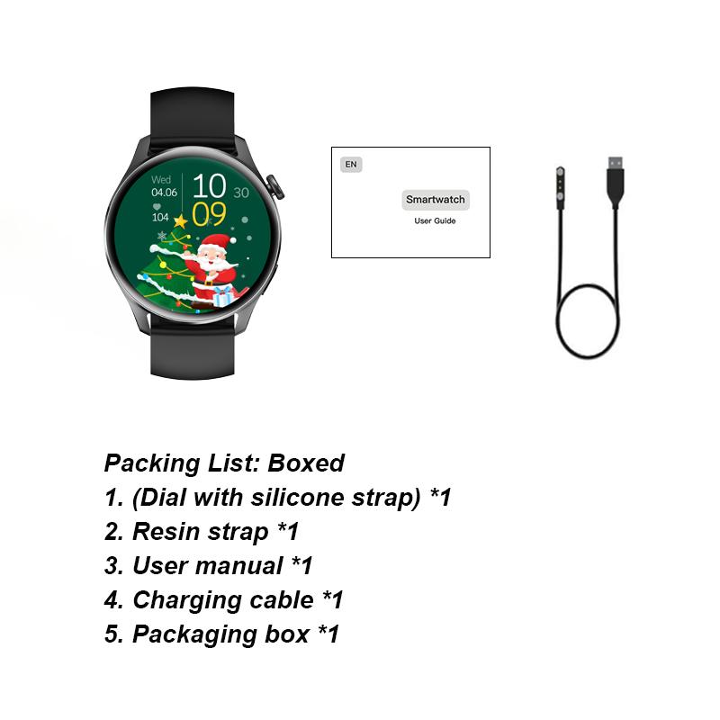 High-value smart watch, 1.53-inch touchscreen with wireless calling, over 100 sports modes and watch faces, AI voice assistant, compatible with Android and iPhone watches, fitness watch wearable device, ceramic resin strap waterproof watch.