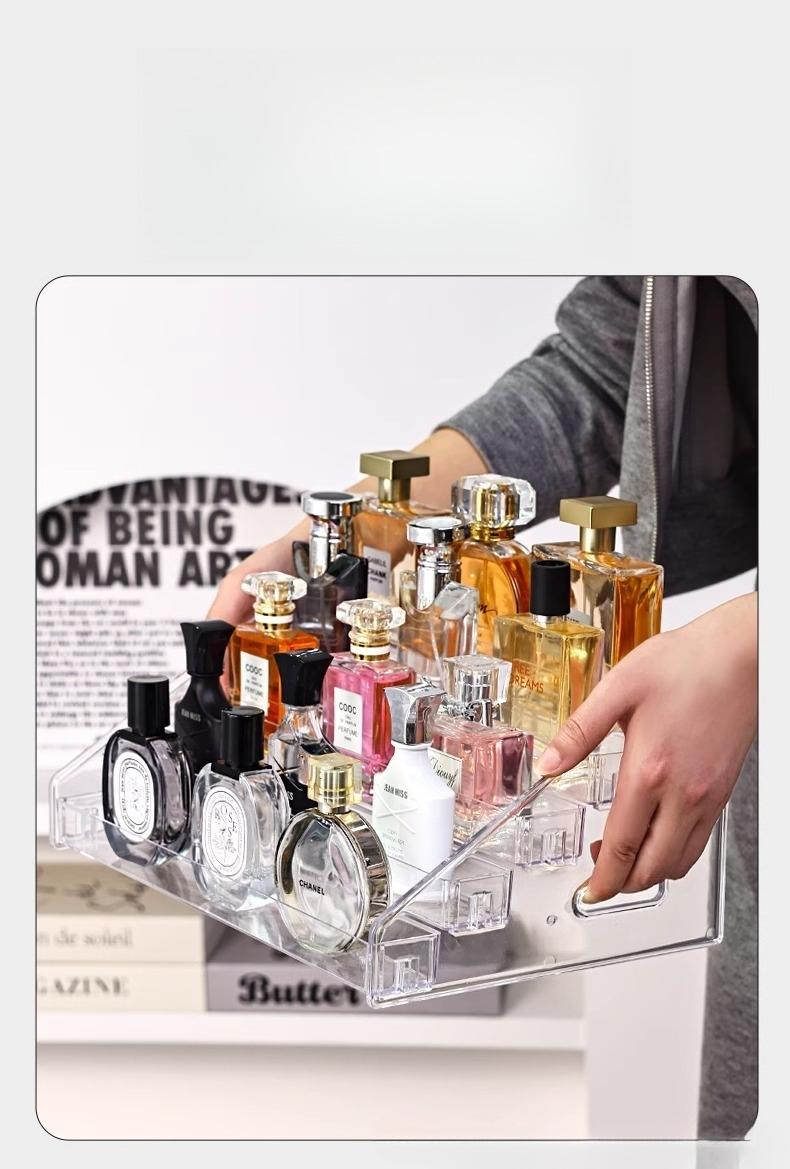 Clear Acrylic Display Stand Multi-Tier Step Riser Shelf for Collectibles, Anime Figures, Badges, Pops & Figurines – Versatile Organizer for Home, Retail & Live Stream Showcase, Dustproof Display Rack for Desk Storage & Collection Exhibition