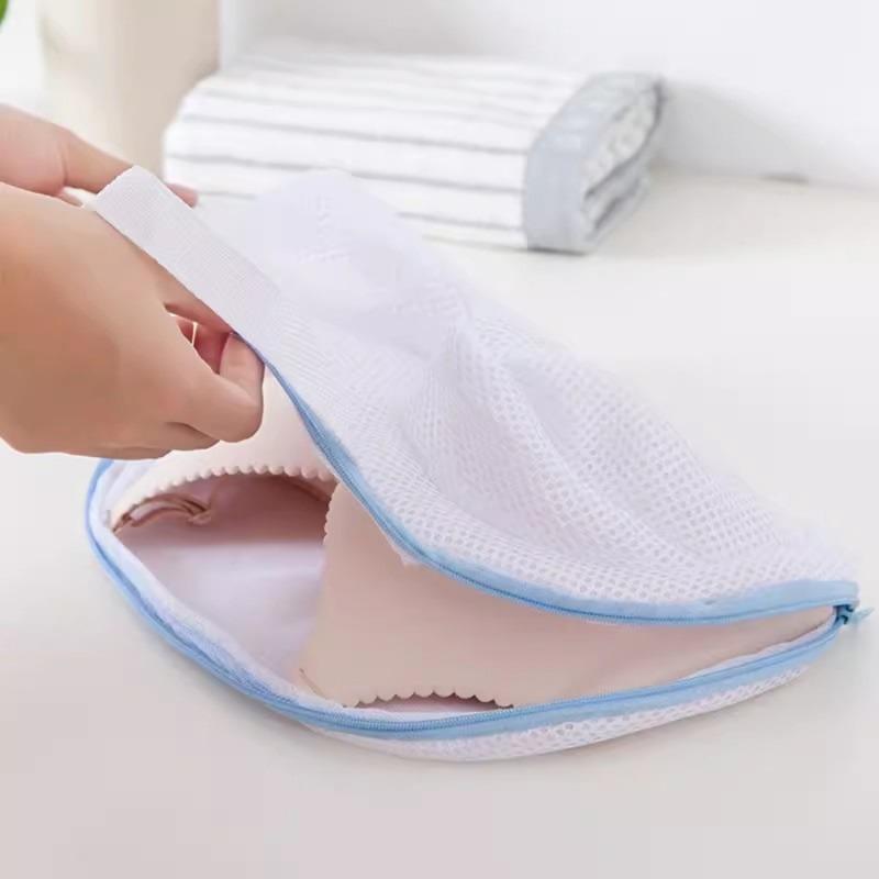 1pc Specialized Laundry Bag for Washing Machines, Underwear Cleaning Bag, Cleaning Net Bag to Prevent Deformation, Machine Washable Net Pouch for Bra Laundry, Deformation-Preventing Laundry Bag, Household Cleaning Bag