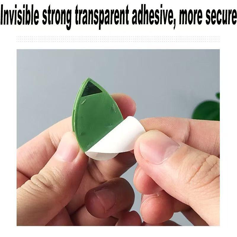 30pcs Leaf-Shaped Plant Climbing Clips, Vine Wall Fixing Clamps, Durable Garden Support Hooks, Easy Install Flower Pot Accessories