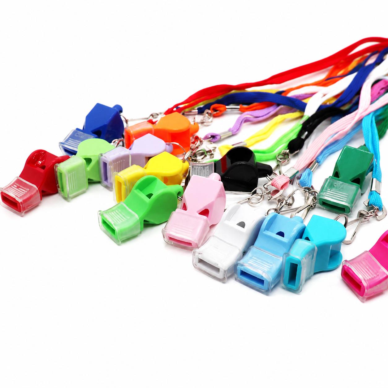 Professional-Grade High-Frequency Emergency Whistle - Durable Non-Toxic Polyethylene, Emergency Alert, Reliable Sound, Ergonomic - For Sports Referees, Outdoor Activities