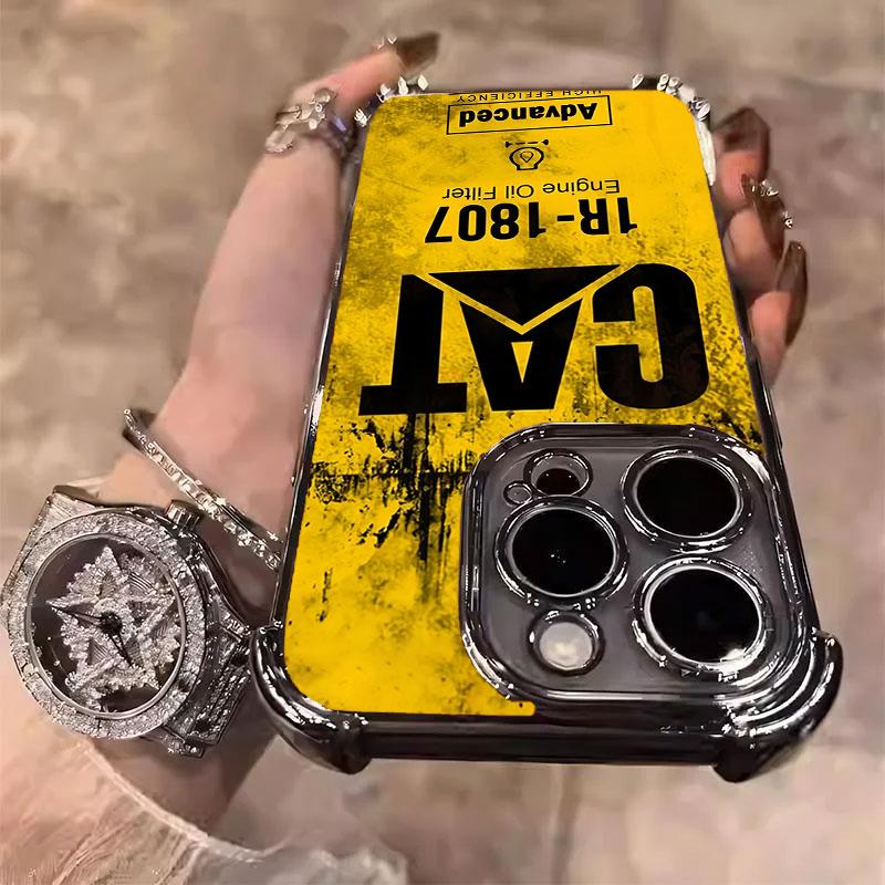 GAT Phone Case For 17 16 15 14 13 12 11 X XS PRO PLUS MAX Quad Cushion Drop Protection Phone Case #IPGA1 Smartphone Protective