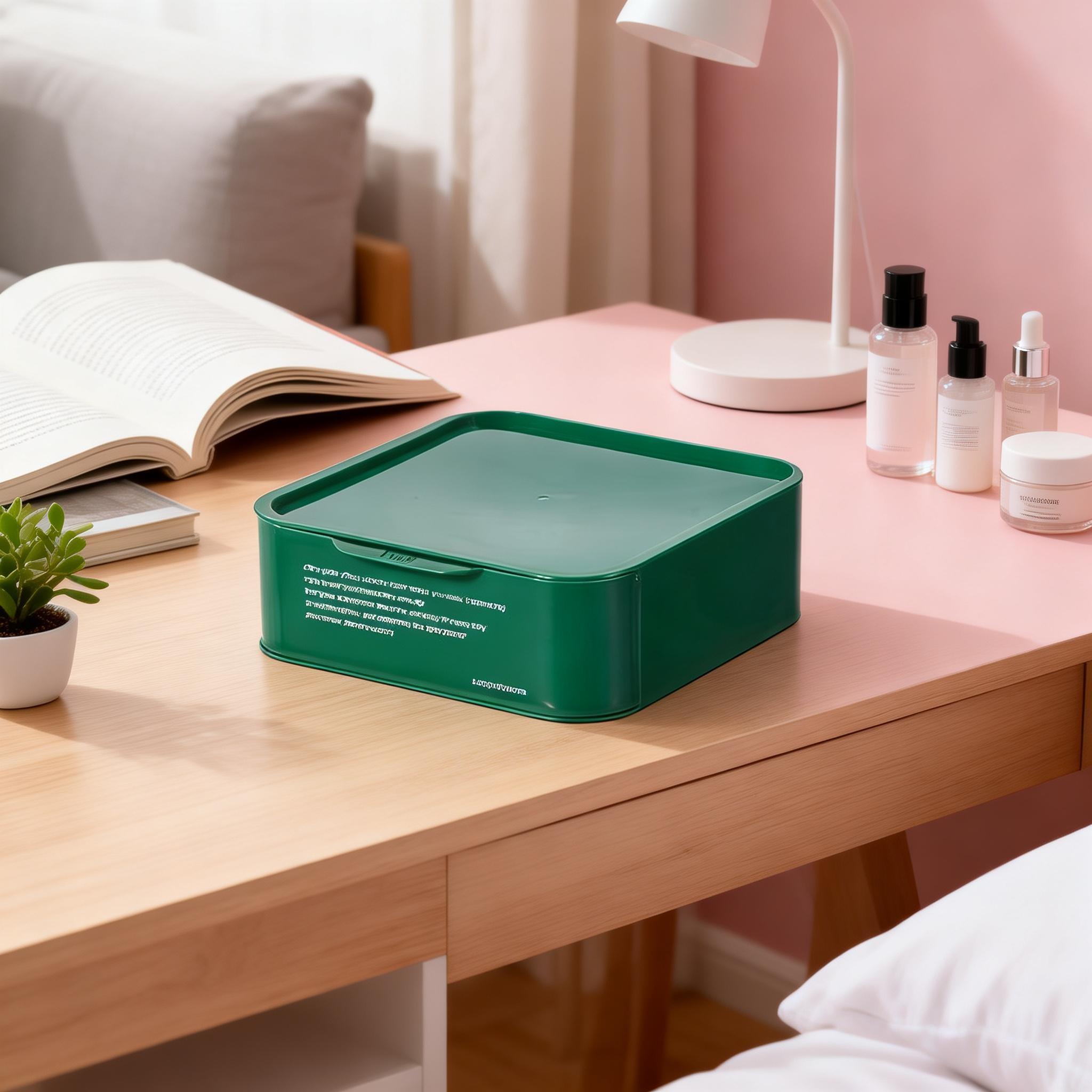 Drawer Organizer - Modular Desktop Storage System, Stackable Plastic Drawers, Non-Slip Base, Space-Saving Vertical Design, Standard Desk Compatible