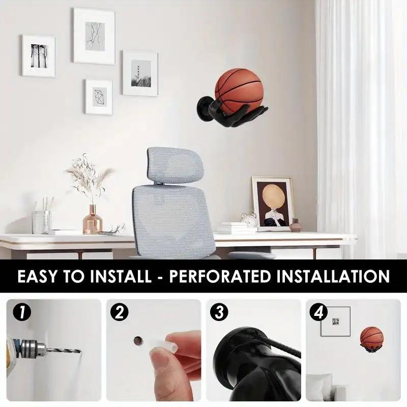 1pc Hand-Shaped Wall Hooks Modern Home Storage & Organization, Easy-to-Install, Multi-Use Hanger for Balls, Clothes, and More, Utility Hooks, Wall Mounted Hook, Home Organizer Hook, Hanging Storage, Convenient Hook