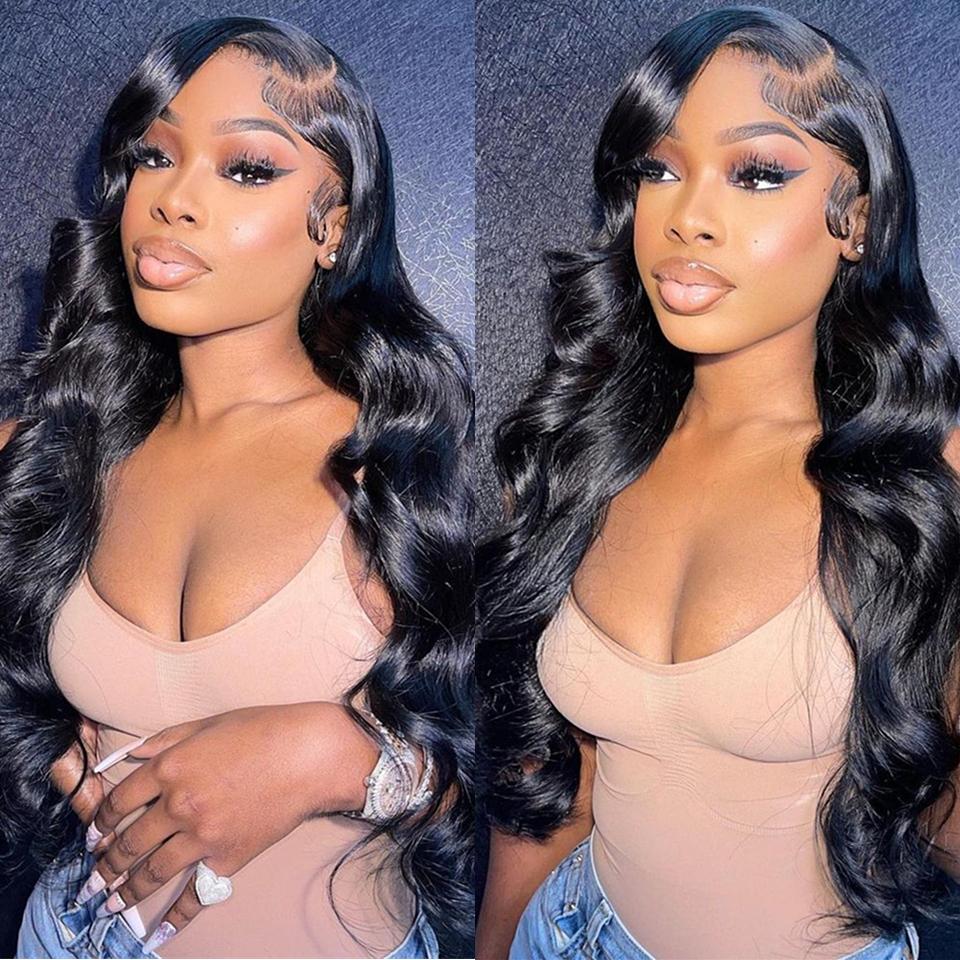 Bling Hair 5x5 Lace Closure Wigs Glueless Wig Human Hair Ready To Wear Bleach Knot 6x4 Body Wave Pre plucked Ready To Go Wigs Pre Cut Lace 180 Density #dealsforyoudays