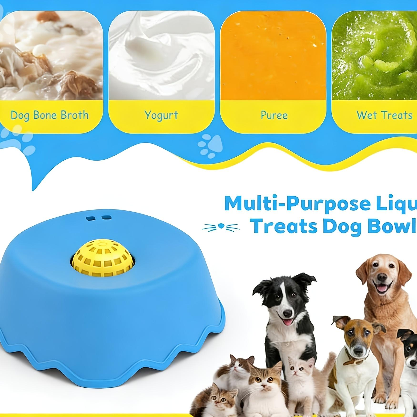 Pet non-slip fun ball slow feeder bowl, suitable for both cats and dogs, a fun and interactive feeding tool.