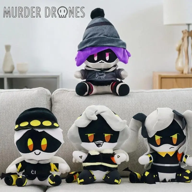 Game Murder Drones Uzi Cosplay Doll Plush Stuffed Cotton Doll Halloween Room Decoration