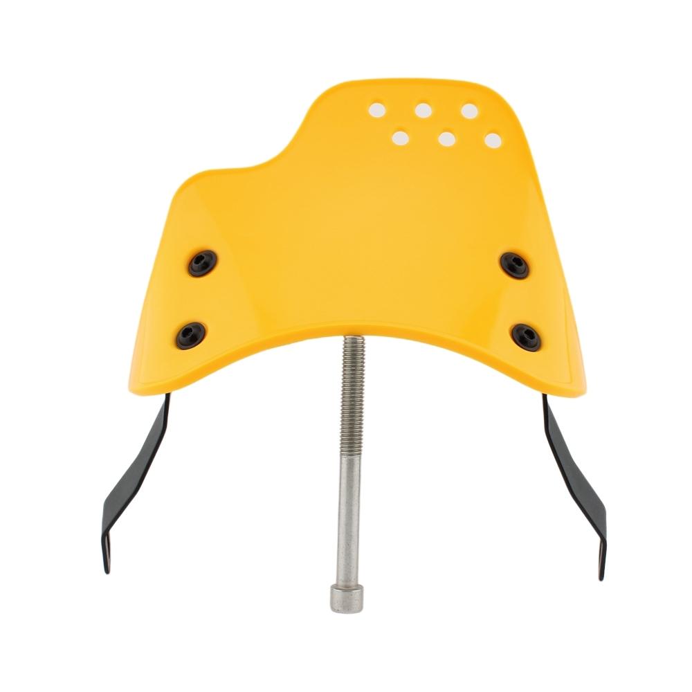 1PC Universal Motorcycle Windshield for Husqvarna Yamaha XSR Royal Enfield Triumph Round Headlight Models UV Resistant Scratch Proof Quick Release Windscreen Cafe Racer Wind Deflector