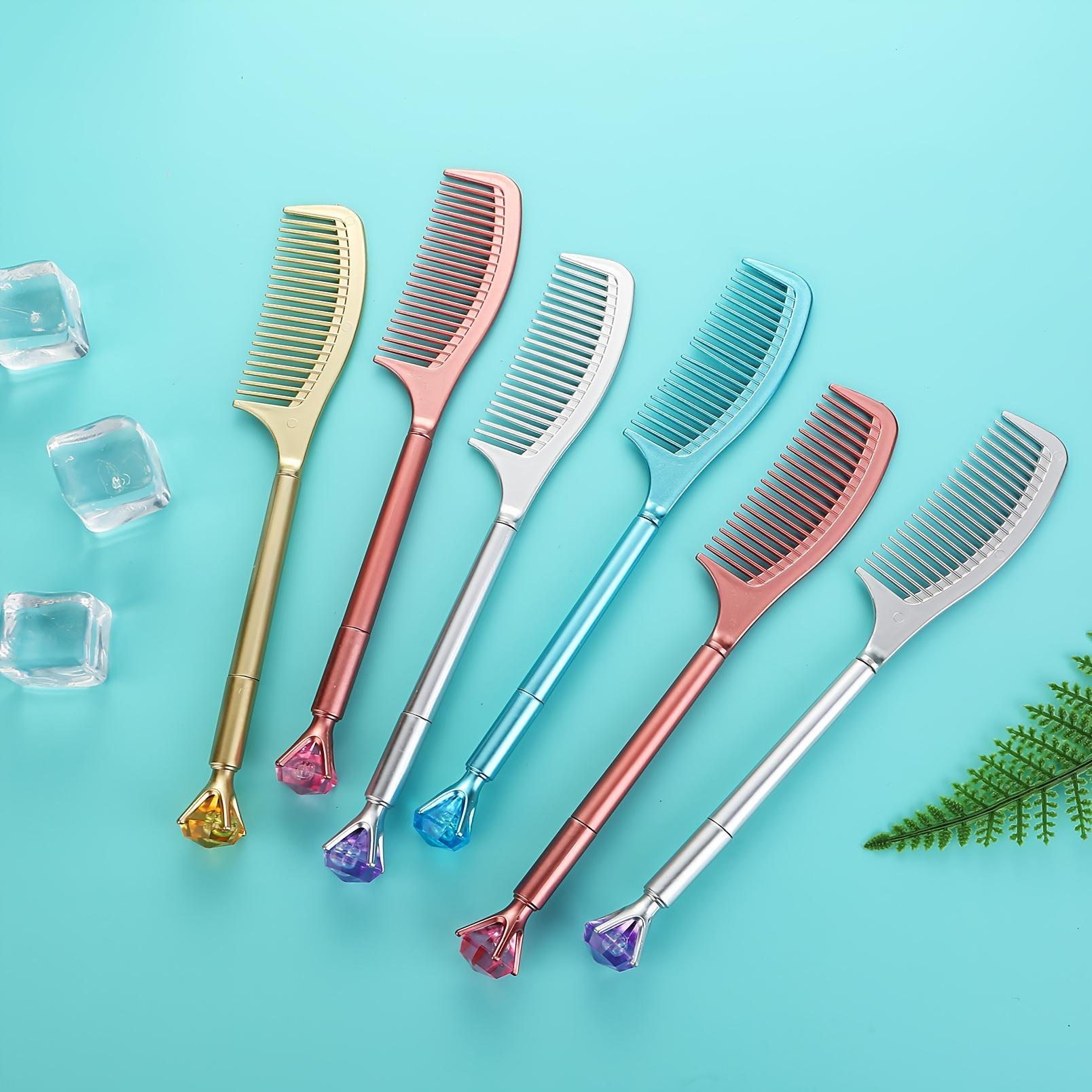 Cute Student Comb Pen Set, High-Quality Water-Based Pens, Fun Office Stationery Gel Pens, Ideal Signature Pen & Gift