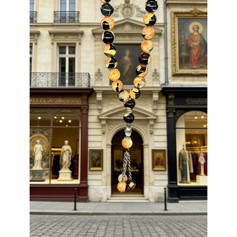 Natural Original Agate Prayer Beads, No Treatment Mala, Meditation Zen Bracelet