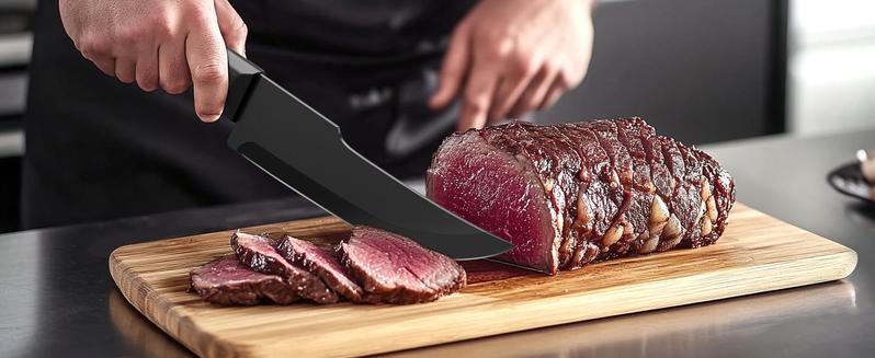 ASETY 15PCS Cyberpunk Knife Set from Future Kitchen Knife Set with Built-in Knife Sharpener Block, Stainless Steel Knife Block Set, Dishwasher Safe Mordern Knife Set, Elegant Box for gift