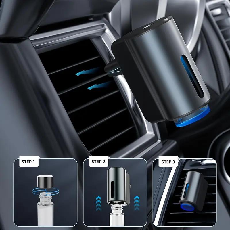 Smart Air Freshener Diffuser - 6*10ML Natural Perfume Essential Oils, Rechargeable Car Aroma Diffuser,Car Accessories Gifts