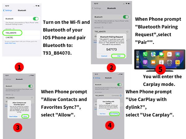 Screen 10.26" INCH Portable Car Player Carplay Android Auto Bluetooth IPS Touch Screen Dash Cam AirPlay Android Cast Backup Camera Loop Recording Bluetooth FM AUX Screen 10.26" INCH Portable Car Player Carplay Android Auto Bluetooth IPS Touch Screen Dash Cam AirPlay Android Cast Backup Camera Loop Recording Bluetooth FM AUX