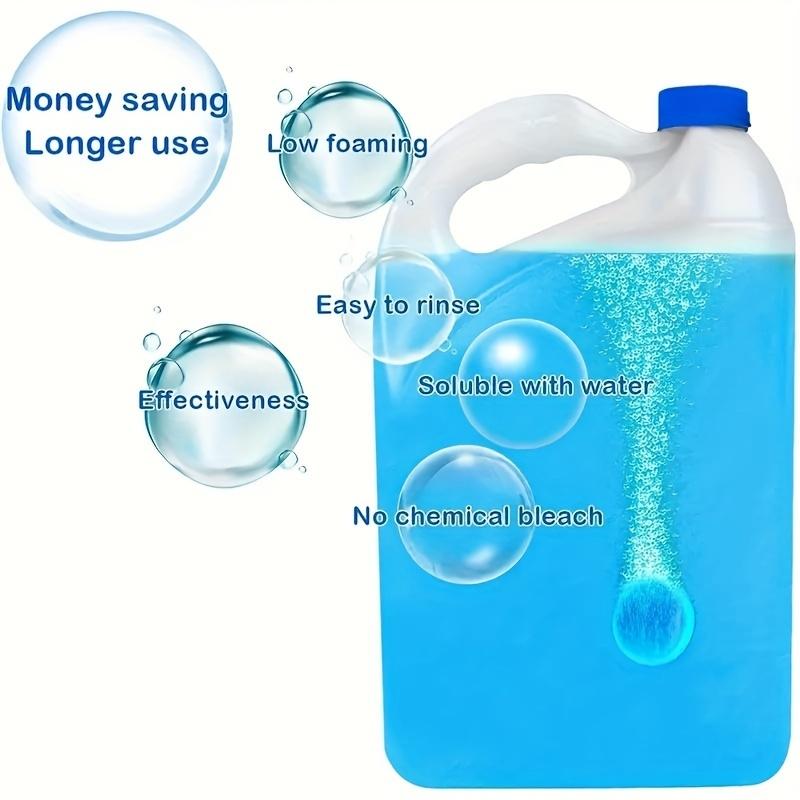60-piece Portable Car Windshield Cleaner Car Glass Cleaning Solution Glass Water Tablets Solid Wiper Essence