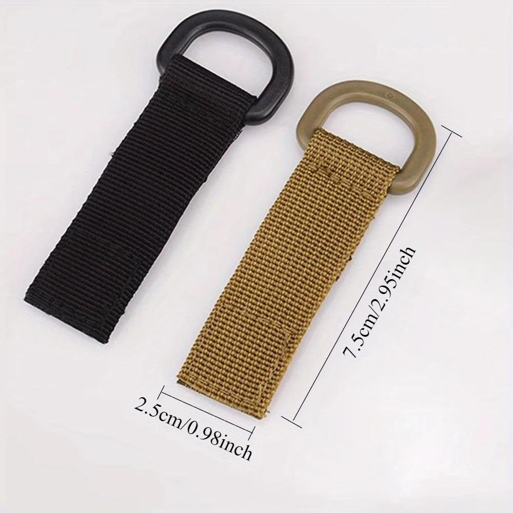 Multi-Function Nylon Strap Buckle 2-Pack, Quick-Release Design for Outdoor Camping Hiking, Lightweight Durable Snap Hook for Backpack Gear, Pet Leash Accessory, Climbing Carabiner Tool.