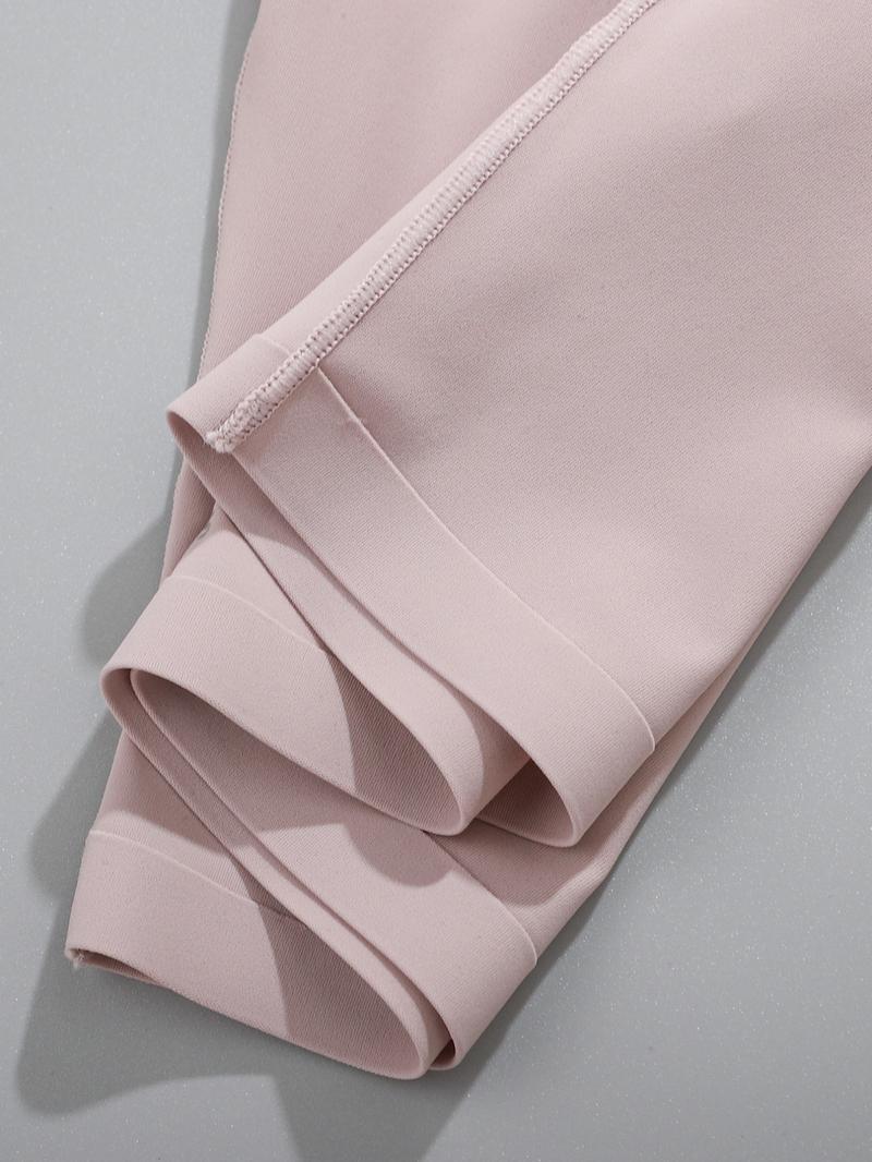 Women's High-Waisted Seamless Shaping Leggings, Elastic Fitted Comfortable Skin-Friendly Bottoms, Casual Plain Design for All Seasons, High Compression Shapewear